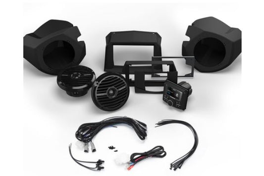 Rockford Fosgate RZR, receiver & frt speakers