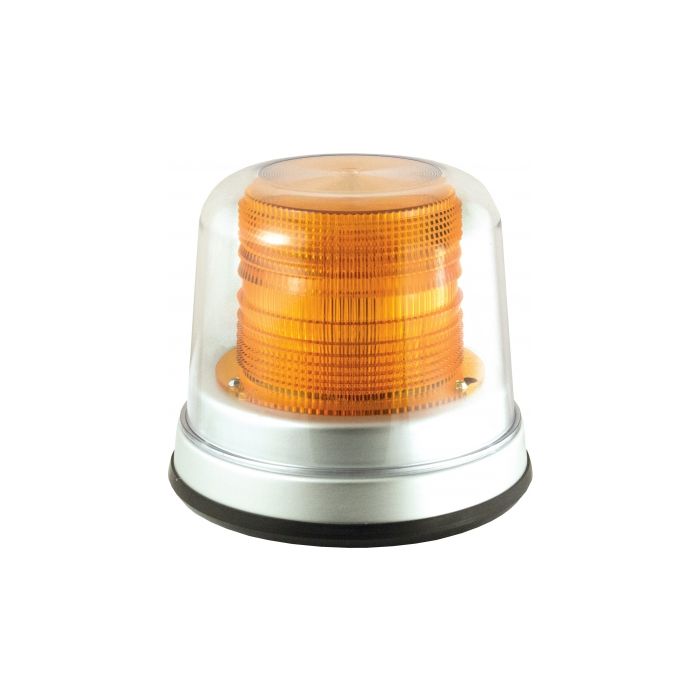 SWS Warning Lights - Amber High Profile Fleet  LED Beacon Permanent Mount