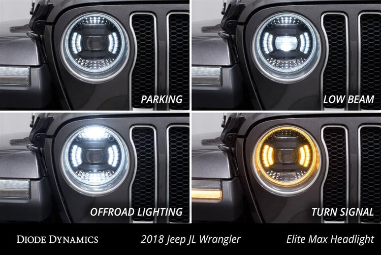 Diode Dynamics - Elite Series Bi-LED - Jeep Wrangler JL /Gladiator JT